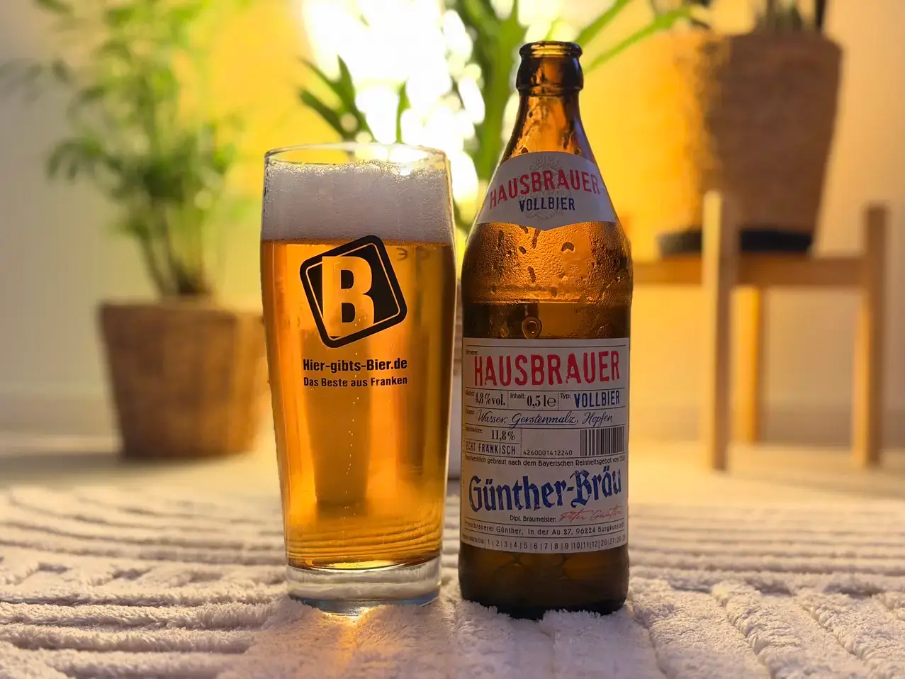 Günther Hausbrauer Vollbier Günther Hausbrauer Vollbier