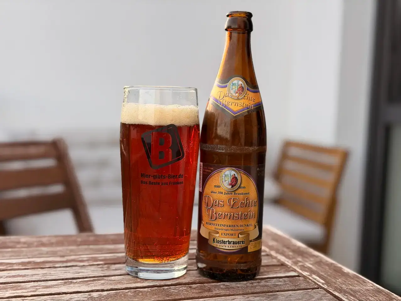 Klosterbrauerei Kemnath Das Echte Bernstein