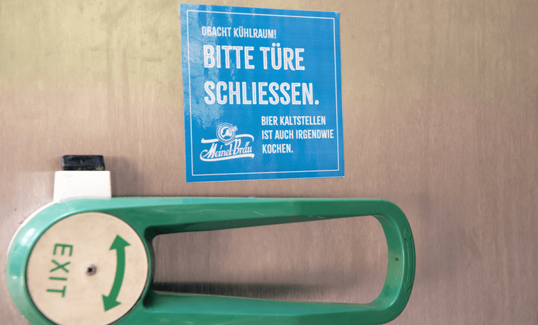 meinel braeu kuehlraum